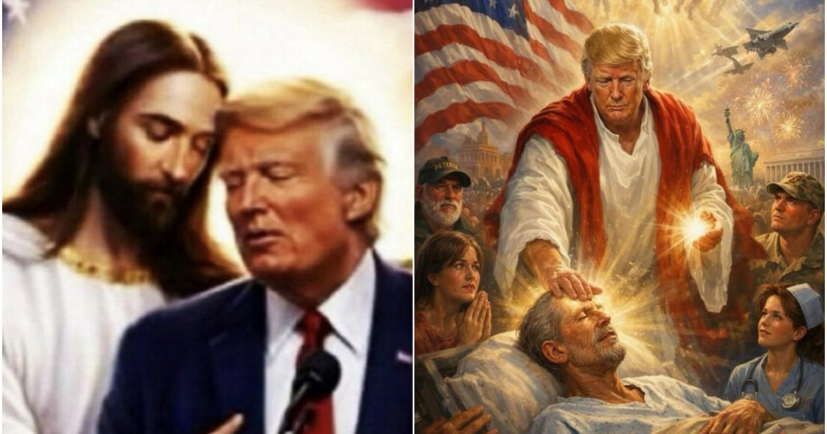 Donald Trump și controversa imaginilor generate de inteligență artificială: O analiză a impactului asupra percepției publice și credințelor religioase