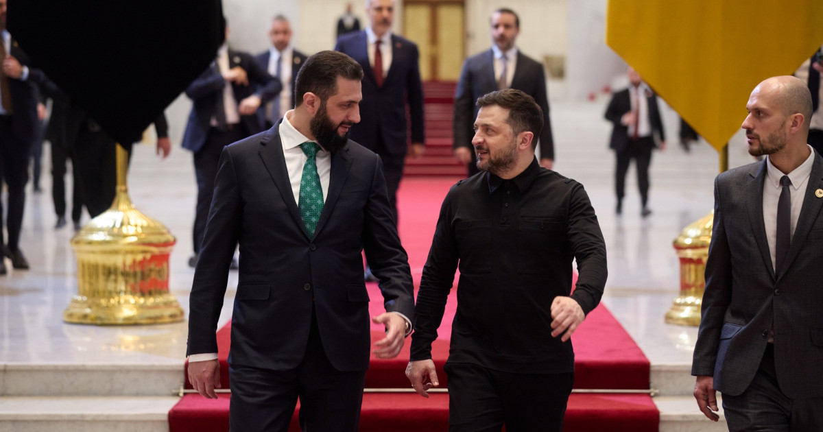 Întâlnirea Istorică dintre Zelenski și Liderul Sirian: Implicații pentru Securitatea Regională și Războiul din Ucraina