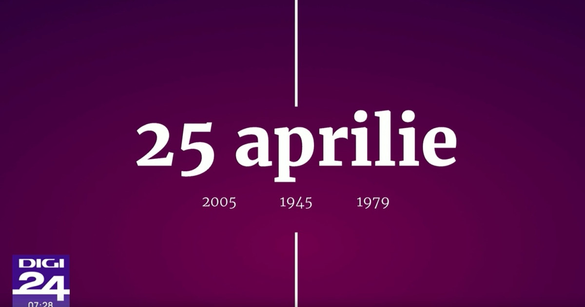 Reflecții asupra istoriei: Evenimentele semnificative din 25 aprilie
