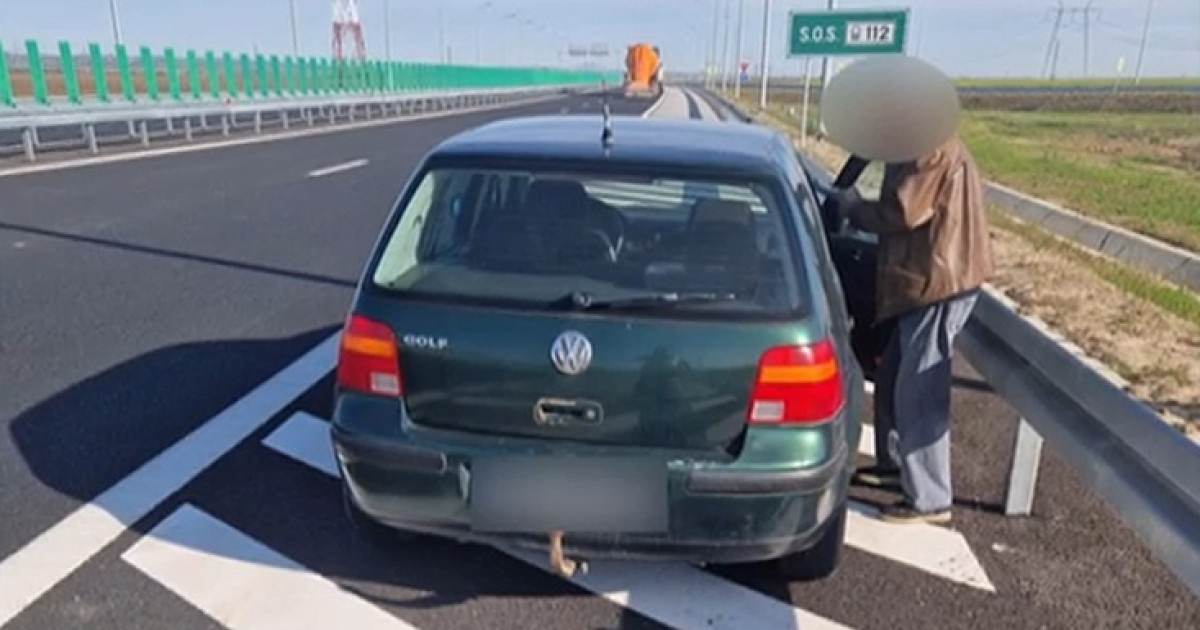 Incident pe Autostrada Moldovei: Un șofer de 75 de ani circulă pe contrasens timp de 22 de kilometri