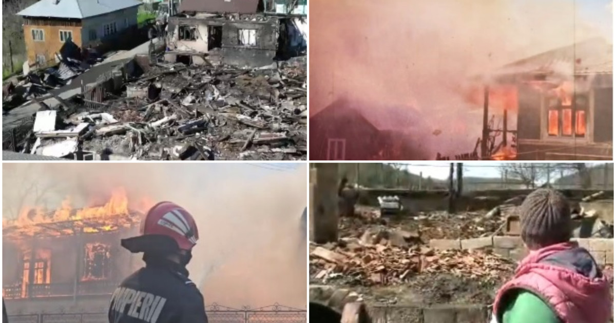 Incendiul devastator din Vrancea: O comunitate în doliu și speranță în fața tragediei