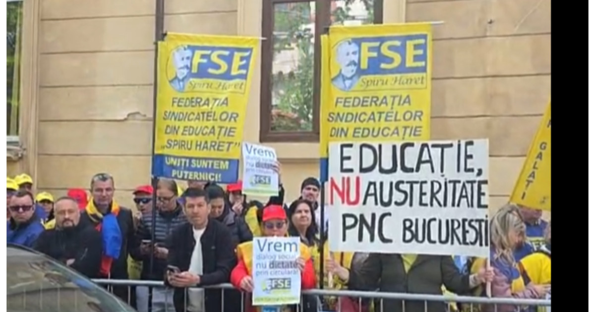 Protestul Profesorilor: Un Apel la Dreptate în Fața Ministerului Educației