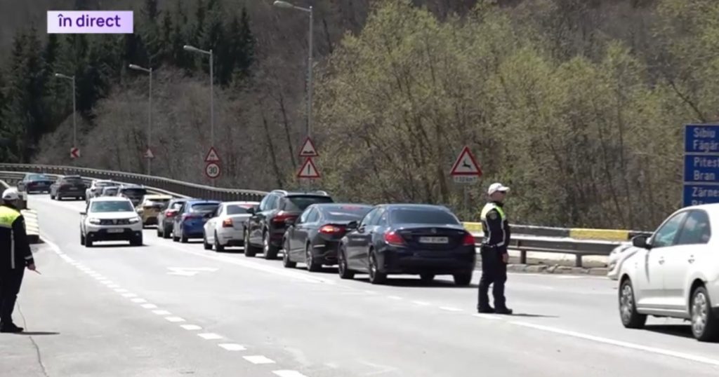Haos pe DN1: Aglomerația de la finalul minivacanței de 1 Mai și impactul asupra traficului rutier