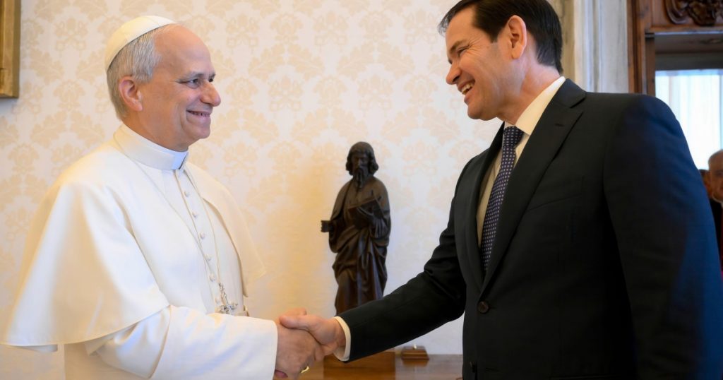 Tensiuni la Vatican: Papa Leon și Marco Rubio în mijlocul controverselor provocate de Trump