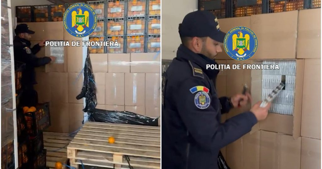 Contrabanda cu țigări în Giurgiu: O captură de 2 milioane de euro și implicațiile acesteia