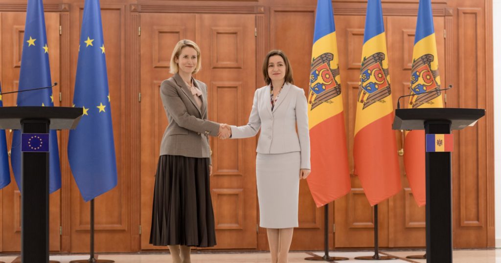Kaja Kallas promite o schimbare radicală pentru Moldova: retragerea trupelor ruse din Transnistria și sprijin militar fără precedent