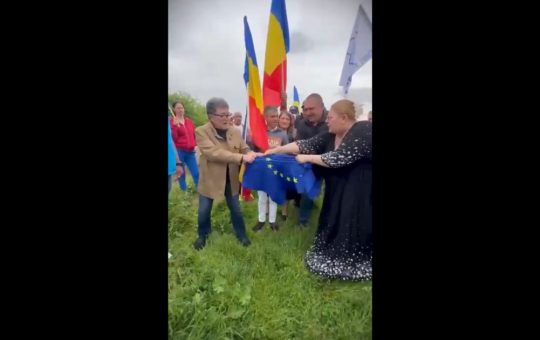 Gestul controversat al Dianei Șoșoacă: Împotriva Uniunii Europene și în sprijinul Rusiei