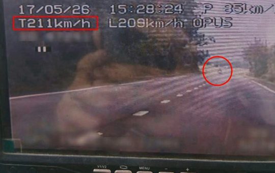 Viteza excesivă pe drumurile din România: Cazul unui tânăr austriac prins cu 211 km/h în Mehedinți