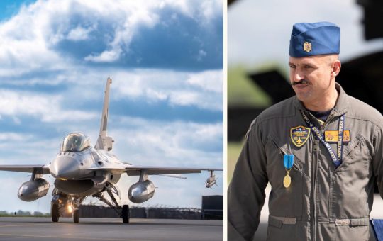 Demonstrarea puterii aeriene: Mărturia pilotului român care a doborât o dronă în Estonia