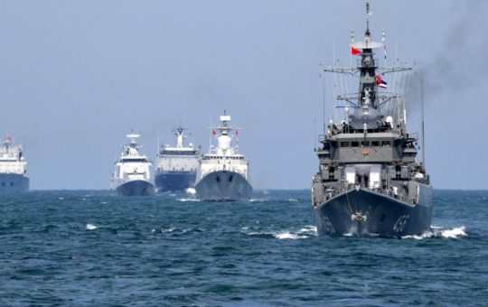 Tensiuni în Marea Chinei de Sud: Taiwanul se îngrijorează după desfășurarea masivă a navelor chineze