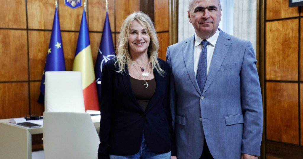 Întrevederea Premierului Ilie Bolojan cu Nadia Comăneci: O Celebră Reuniune pentru Sportul Românesc