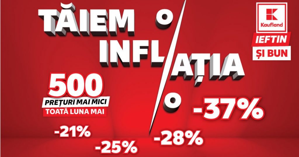 Kaufland Taie Inflația: Reduceri Semnificative pentru Consumatori în Contextul Economic Actual