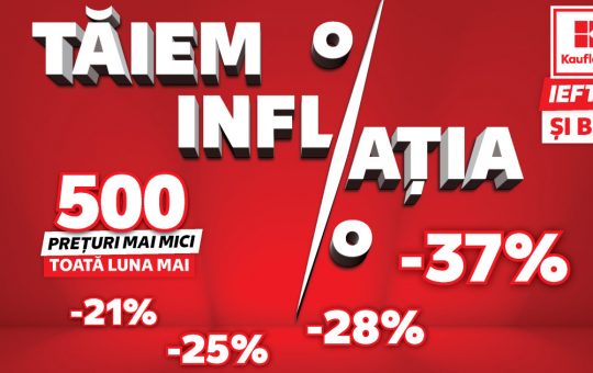 Kaufland Taie Inflația: Reduceri Semnificative pentru Consumatori în Contextul Economic Actual