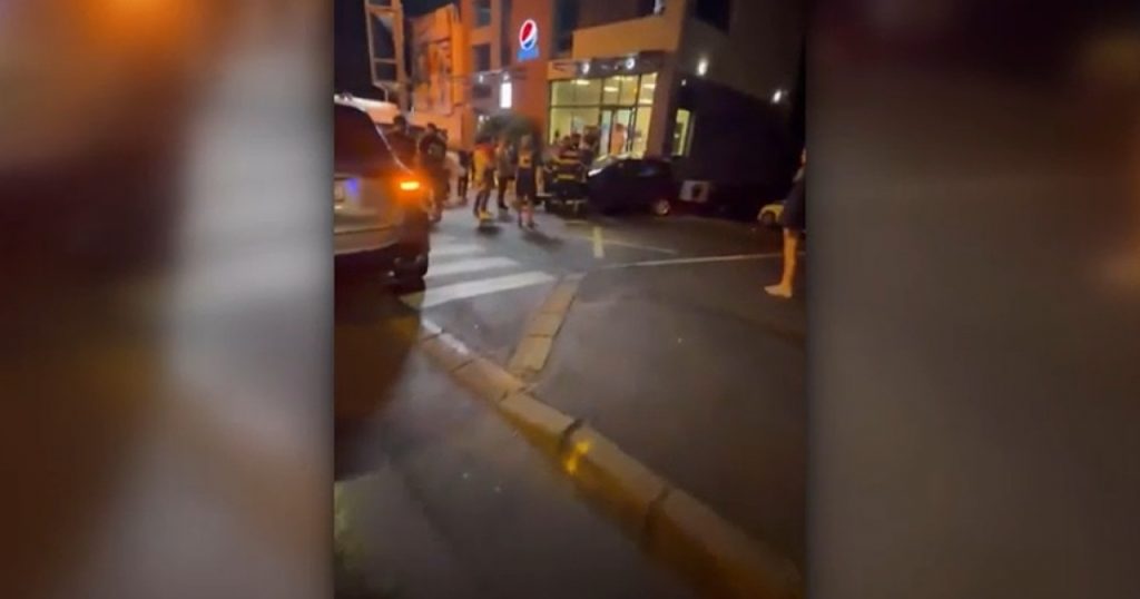 Accident rutier grav în Galați: un șofer fugar lovește patru mașini și rănește doi angajați ai unei pizzerii
