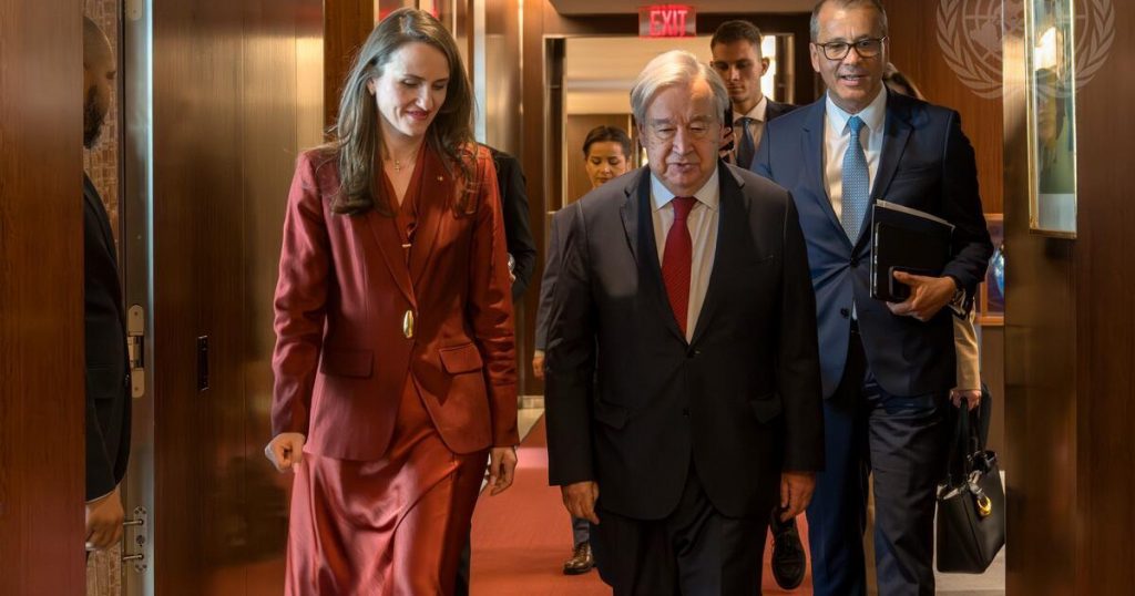 Oana Ţoiu și António Guterres: O viziune comună asupra securității internaționale după incidentul cu drona în România