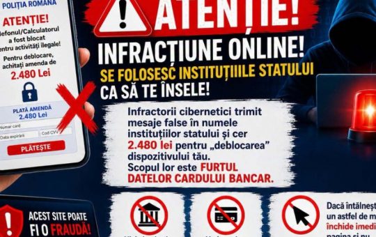 Avertismentul MAI: Cum hackerii exploatează campaniile de prevenire a fraudelor pentru a fura datele bancare