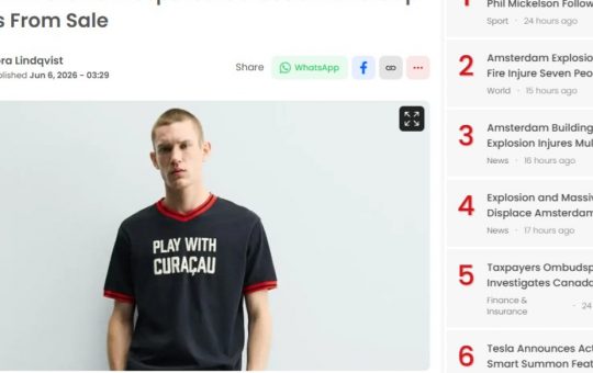 Greșelile de tipar și impactul lor asupra brandului: Cazul tricourilor Zara dedicate echipei Curacao la CM 2026