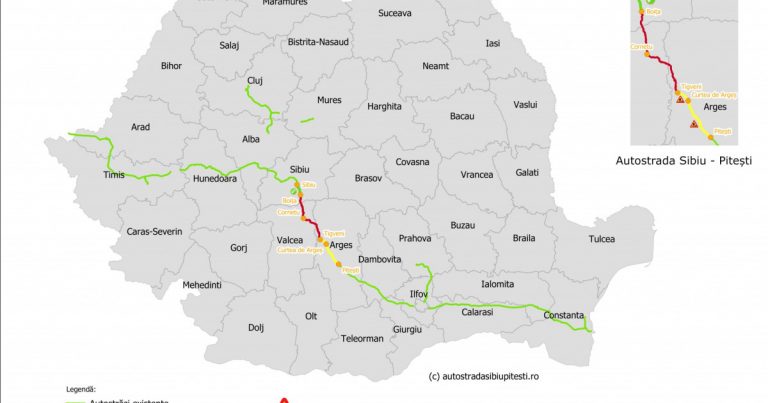 Proiectul Autostrăzii Sibiu–Pitești: Construirea unui nou tunel în ...