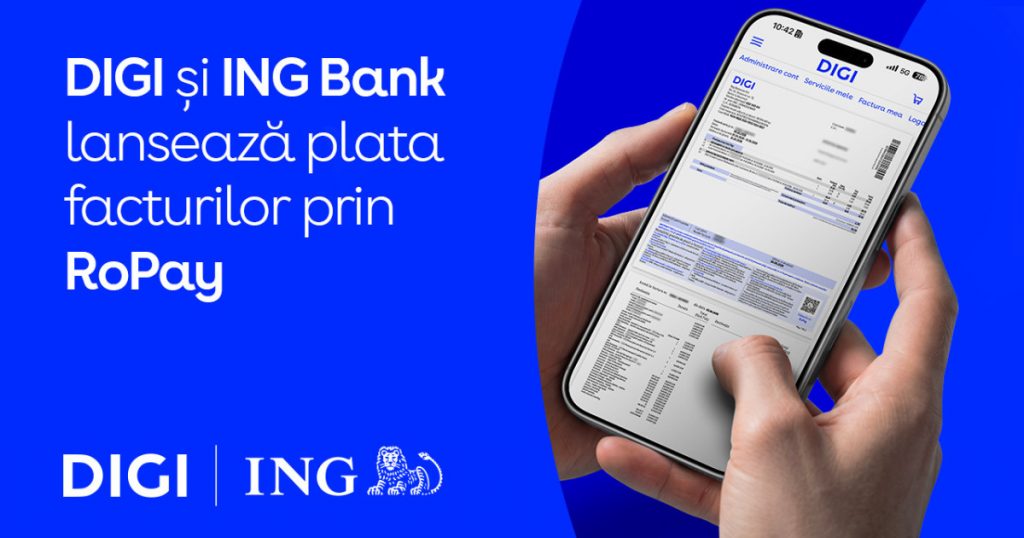DIGI și ING Bank: Revoluția plăților digitale cu RoPay în România