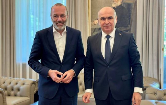 Discuții Strategice: Ilie Bolojan și Manfred Weber Abordează Viitorul Politic și Economic al României