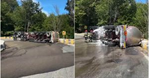 Accident pe DN7: Răsturnarea unei cisterne cu benzină creează panică și riscuri majore în Argeș