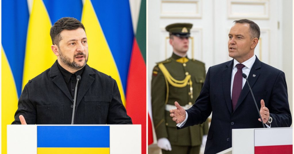 Tensiunile dintre Ucraina și Polonia: Zelenski, avertisment pentru Nawrocki în contextul politicii interne