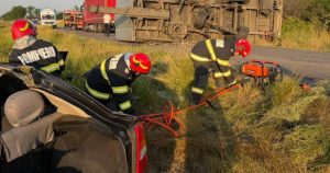 Tragedia de pe DN 22: O remorcă desprinsă provoacă o tragedie umană în Brăila