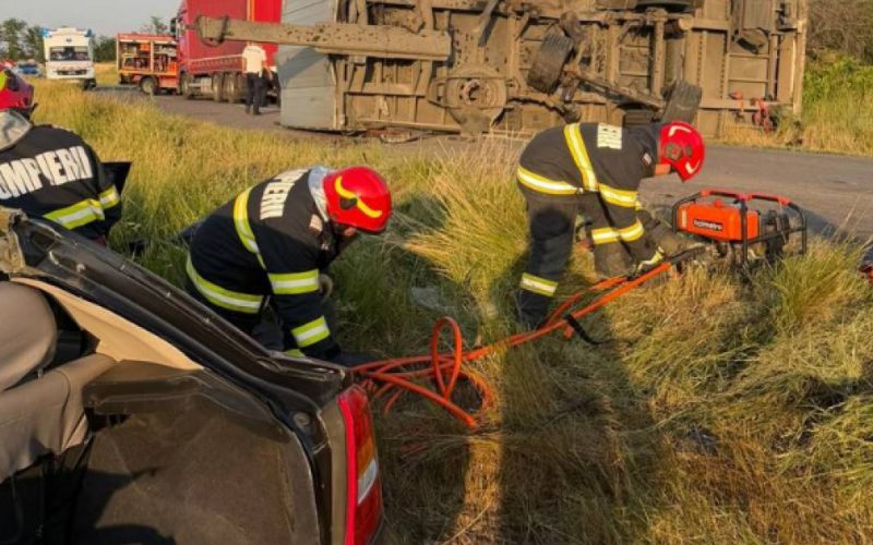 Tragedia de pe DN 22: O remorcă desprinsă provoacă o tragedie umană în Brăila
