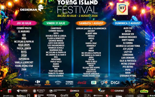 Întoarcerea acasă: Young Island Festival revine la Bacău cu un lineup impresionant