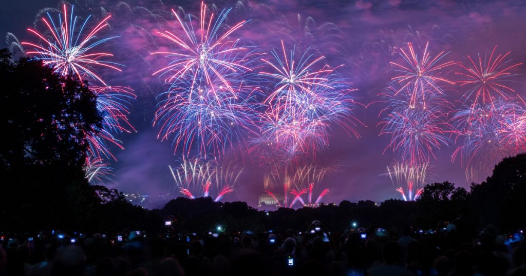 Spectacolul de artificii de Ziua Națională a SUA: O sărbătoare plină de tradiție și provocări climatice