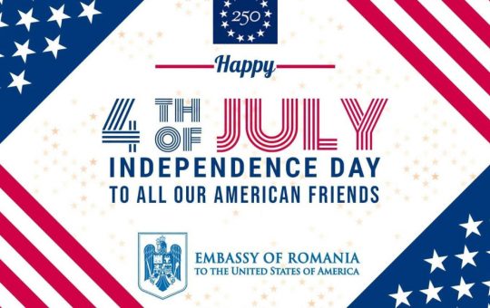 România și America: O Prietenie Durabilă în Contextul Aniversării a 250 de Ani de Independență