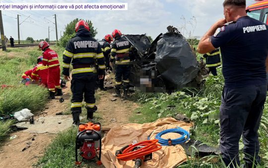 Tragedie pe căile ferate: Accidentul devastator din Ialomița care a lăsat o familie distrusă