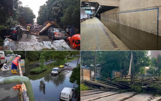 Furtuna devastatoare din România: Impactul unui fenomen meteorologic extrem asupra Capitalei și județelor înconjurătoare