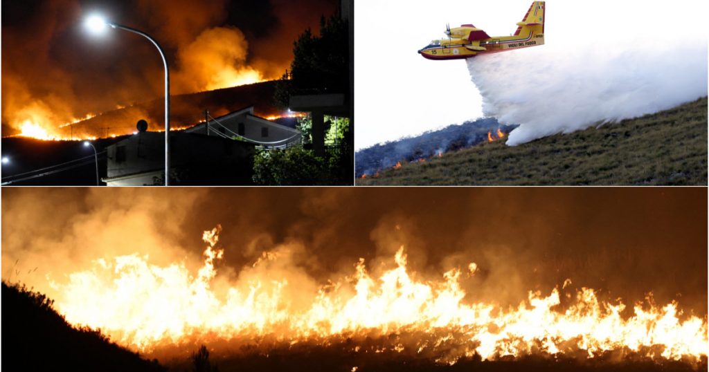 Incendiile devastatoare din Sardinia și Sicilia: impactul asupra infrastructurii și comunităților locale