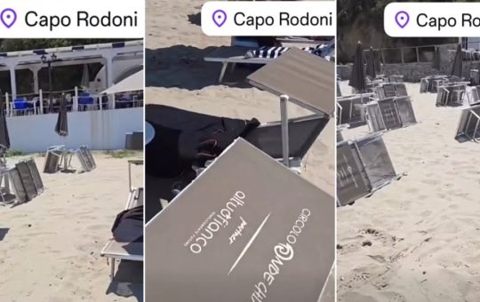 Furtul de 300 de șezlonguri: O poveste de neimaginat din Italia și Albania