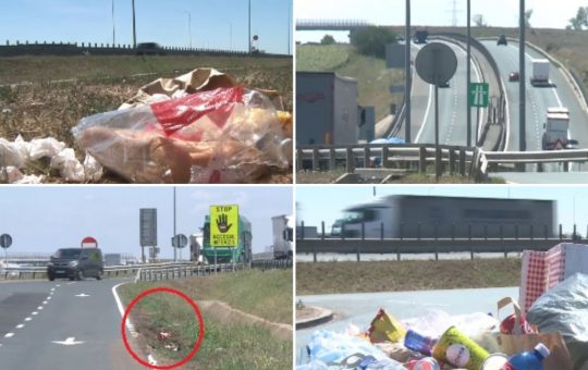 Dezastrul ecologic de la granița României: Impactul gunoaielor pe Autostrada A1