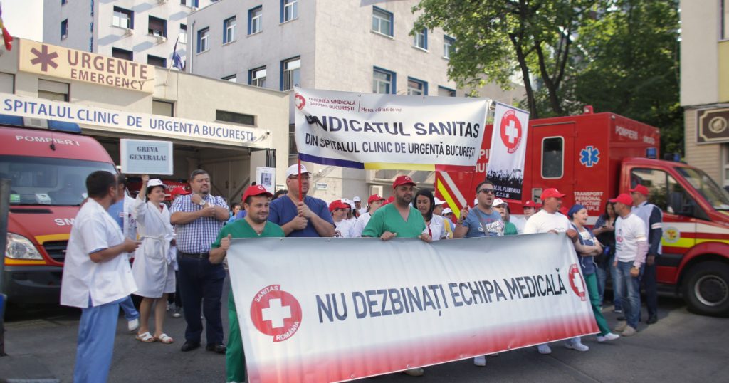 Protestul Federației „Solidaritatea Sanitară”: O cerere urgentă pentru modificarea legii salarizării în sistemul sanitar