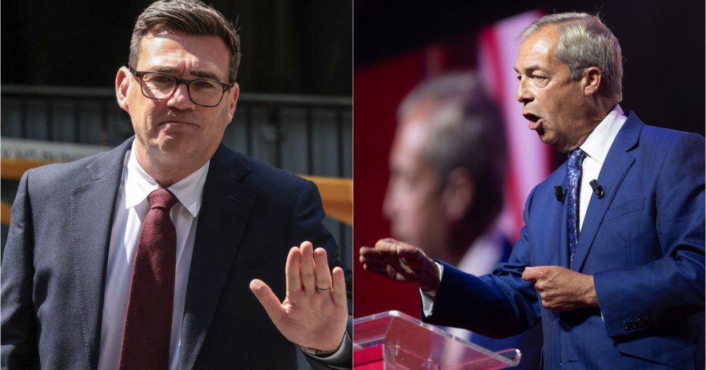 Bătălia pentru „sufletul națiunii”: Analiza confruntării ideologice dintre Nigel Farage și Andy Burnham
