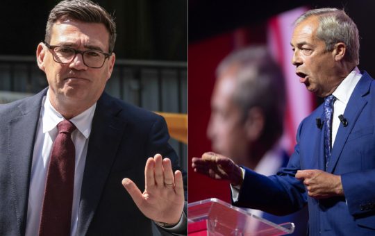Bătălia pentru „sufletul națiunii”: Analiza confruntării ideologice dintre Nigel Farage și Andy Burnham
