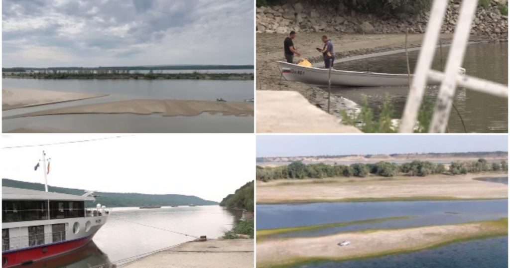 Seceta extremă și impactul devastator asupra Dunării: Nave blocate și culturi afectate
