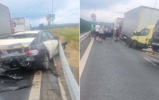 Accident grav pe A1 în Timiș: Analiza unui incident rutier complex