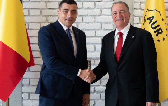 Întâlnirea dintre George Simion și ambasadorul SUA, Darryl Nirenberg: Implicații și Perspective