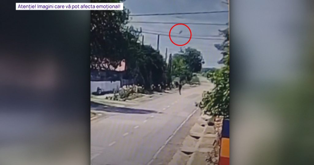Incident misterios în Brăila: un băiat pe trotinetă, rănit de un obiect căzut din cer