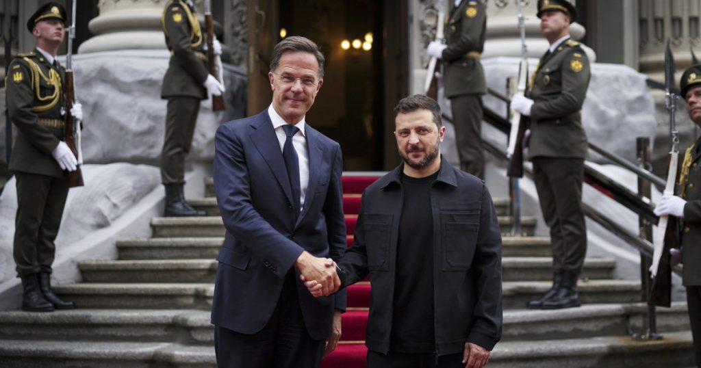 Colaborarea NATO-Ucraina: O discuție esențială între Volodimir Zelenski și Mark Rutte despre apărarea aeriană