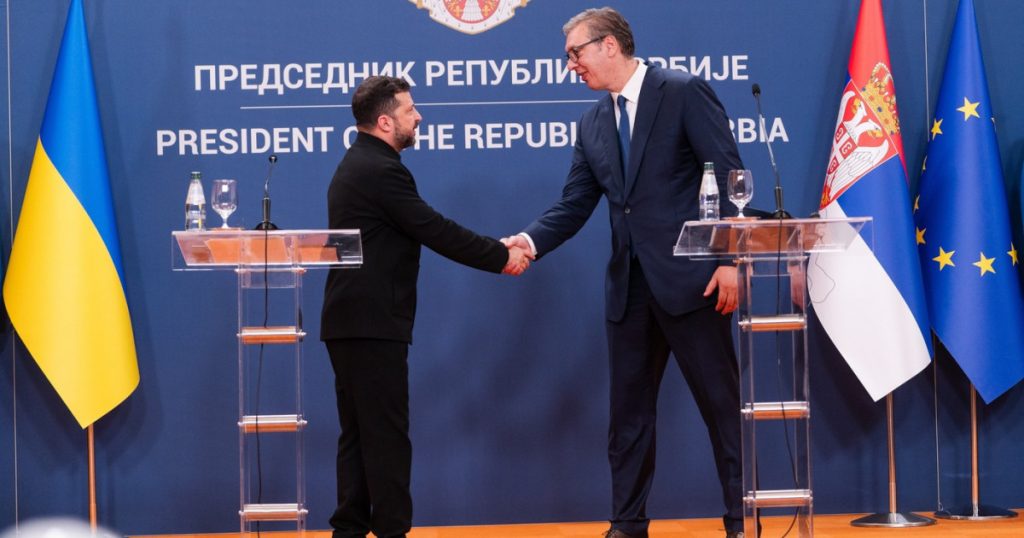 Vizita lui Zelenski la Belgrad: O mișcare strategică în geopolitica balcanică