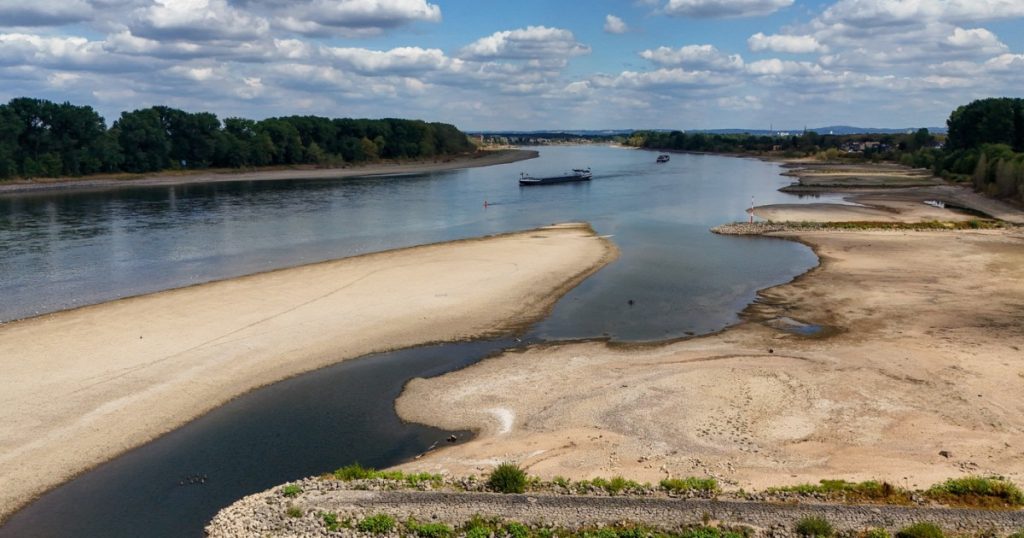 Rinul în pericol: Seceta severă amenință transportul fluvial și economia Germaniei
