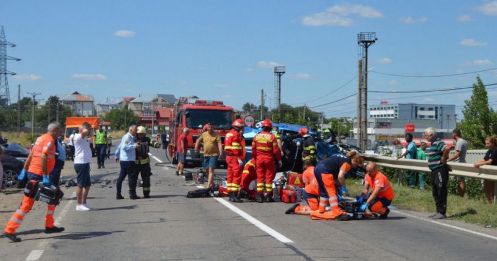 Tragedie pe DN 2B: Două vieți pierdute și patru răniți în accidentul din Ianca