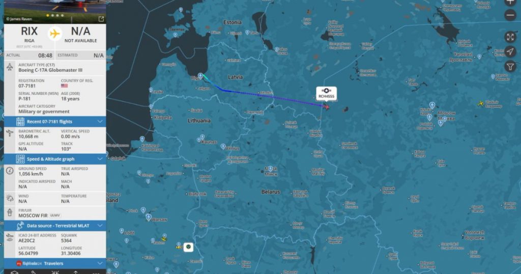Aterizarea unui avion militar american la Moscova: O analiză a implicațiilor geopolitice și a reacției Kremlinului