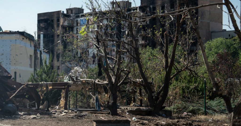 Drujkivka: Ruinele unui oraș ucrainean pe frontul războiului din Donbas