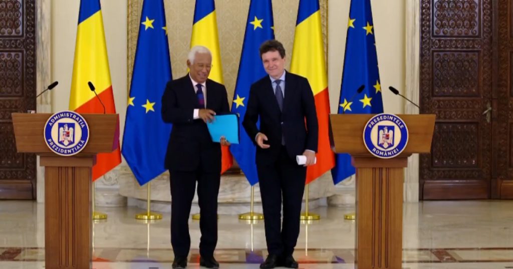 Întâlnirea de la Palatul Cotroceni: António Costa și Nicușor Dan discută despre securitatea europeană și viitorul României în Uniunea Europeană
